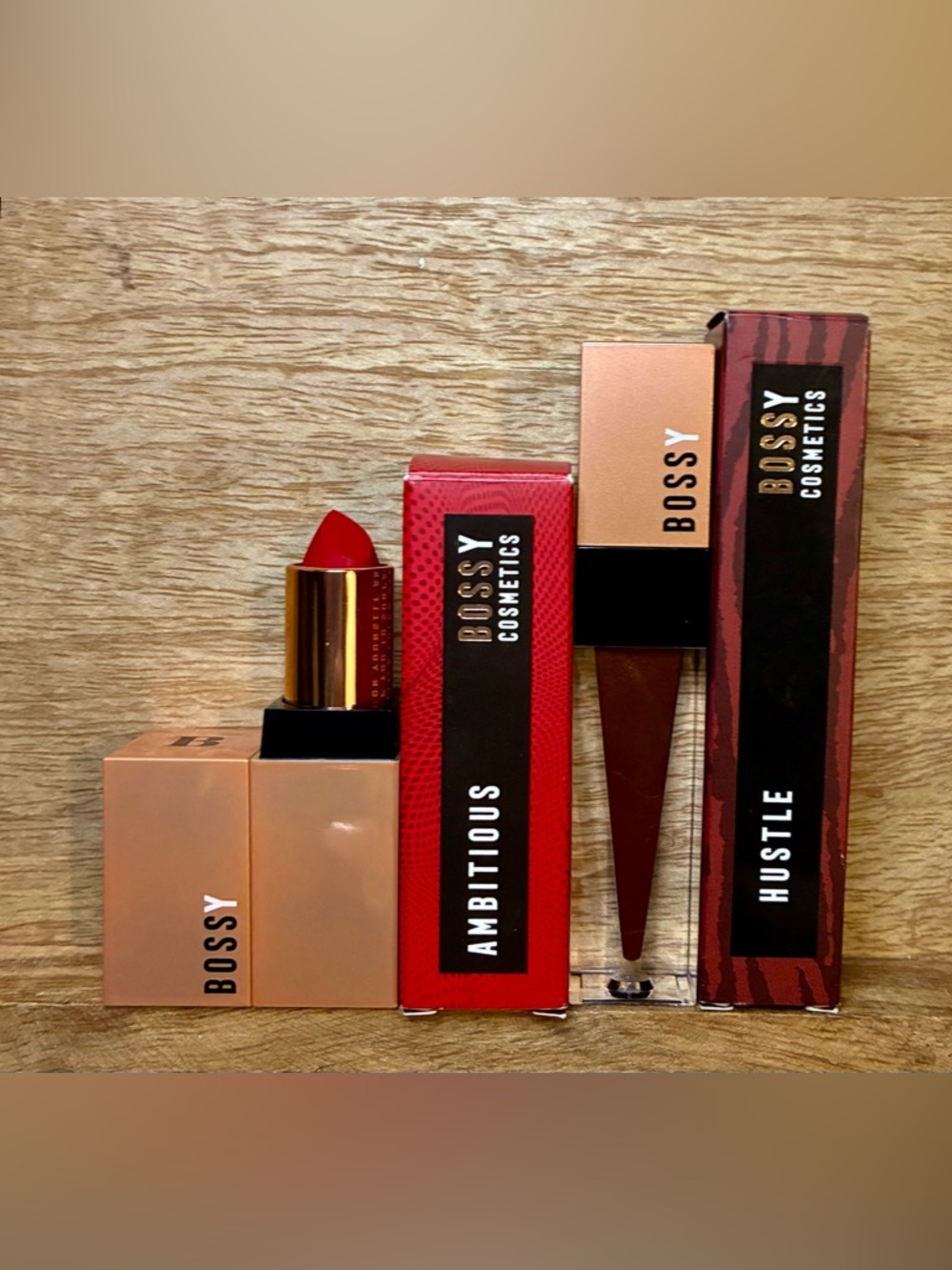 BOSSY Cosmetics Two Piece Lip Bundle